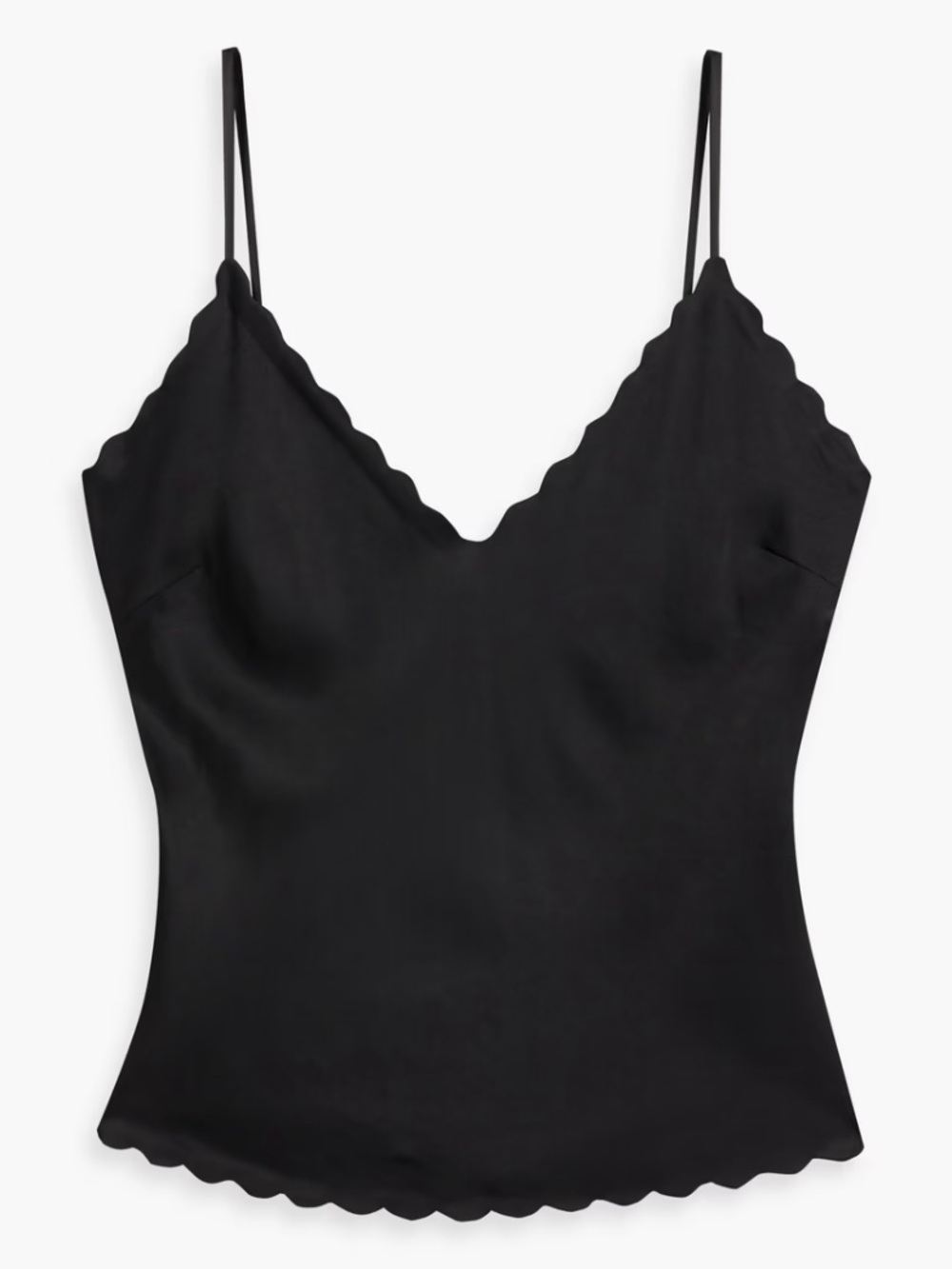 A.L.C. Satin Camisole in Black Size 0
